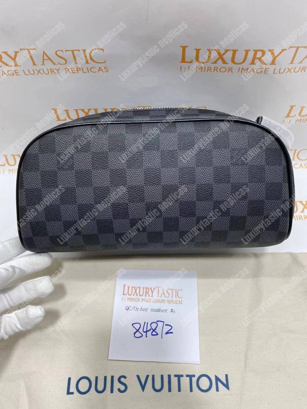 LV King Size Toiletry Bag Damier Graphite
