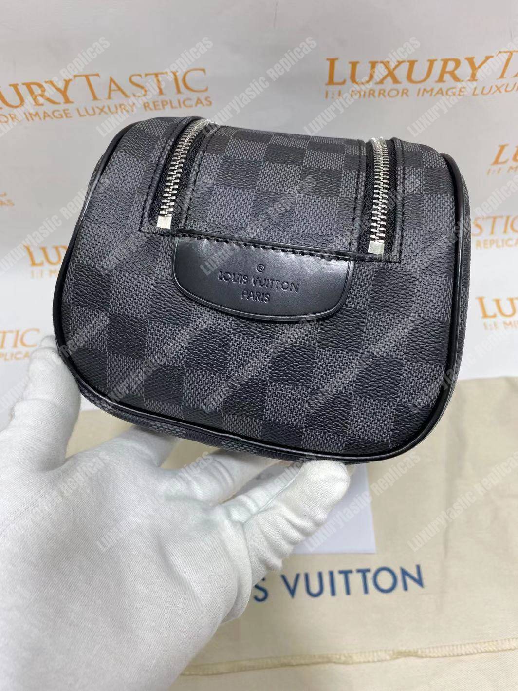 LV King Size Toiletry Bag Damier Graphite