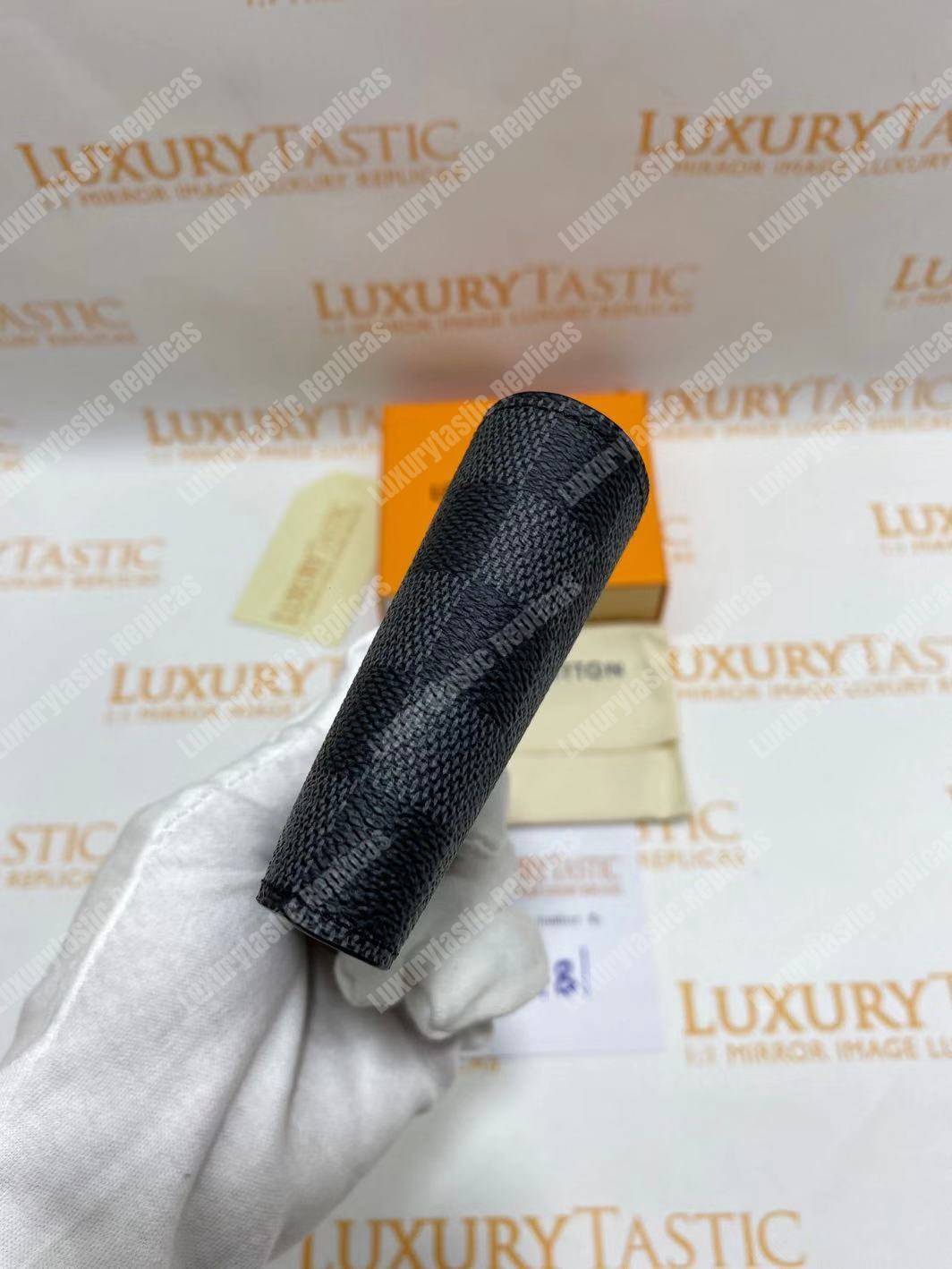 LV Slender ID Wallet Damier Graphite Canvas