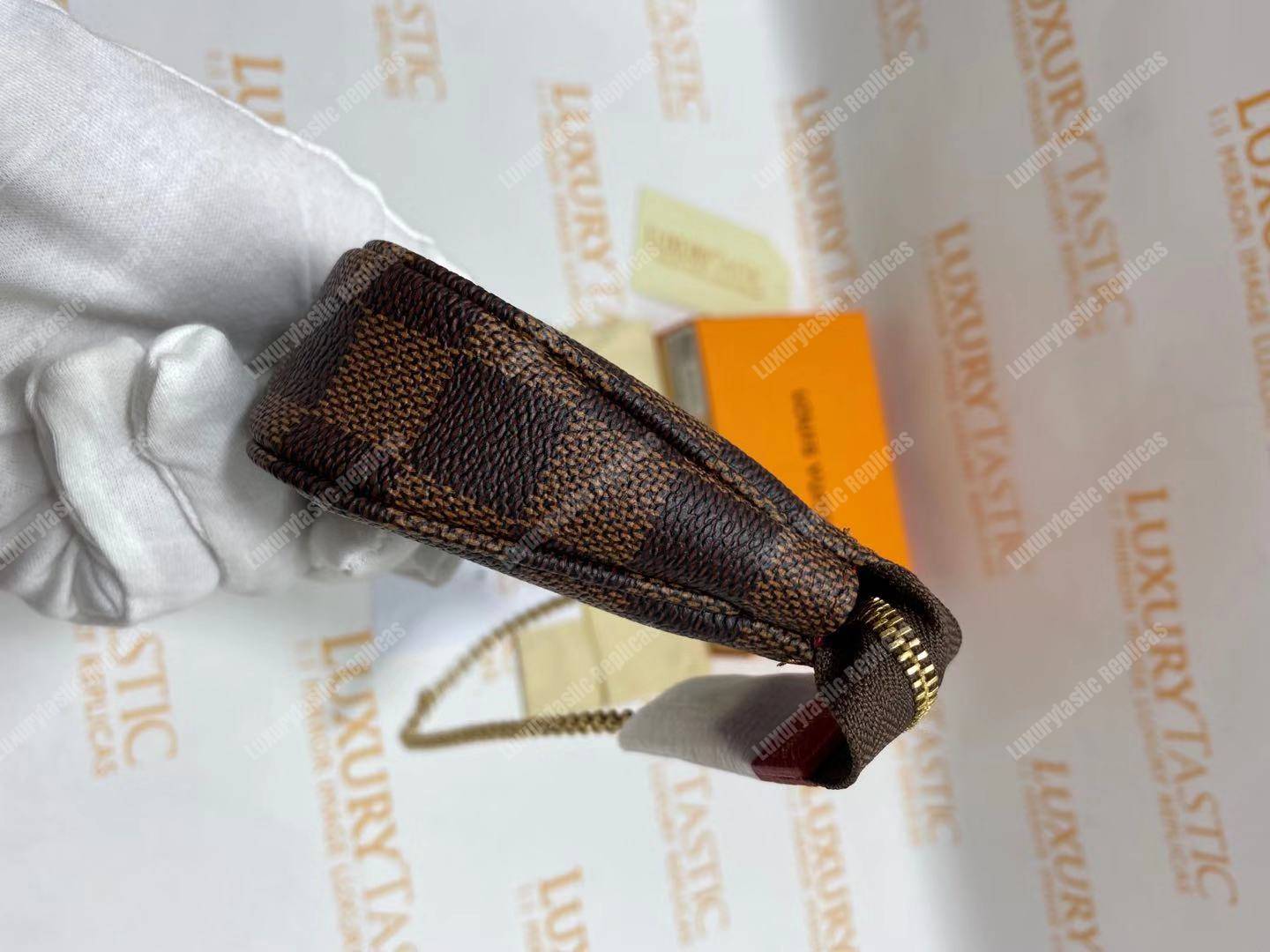 LV Mini Pochette Eiffel Tower Print