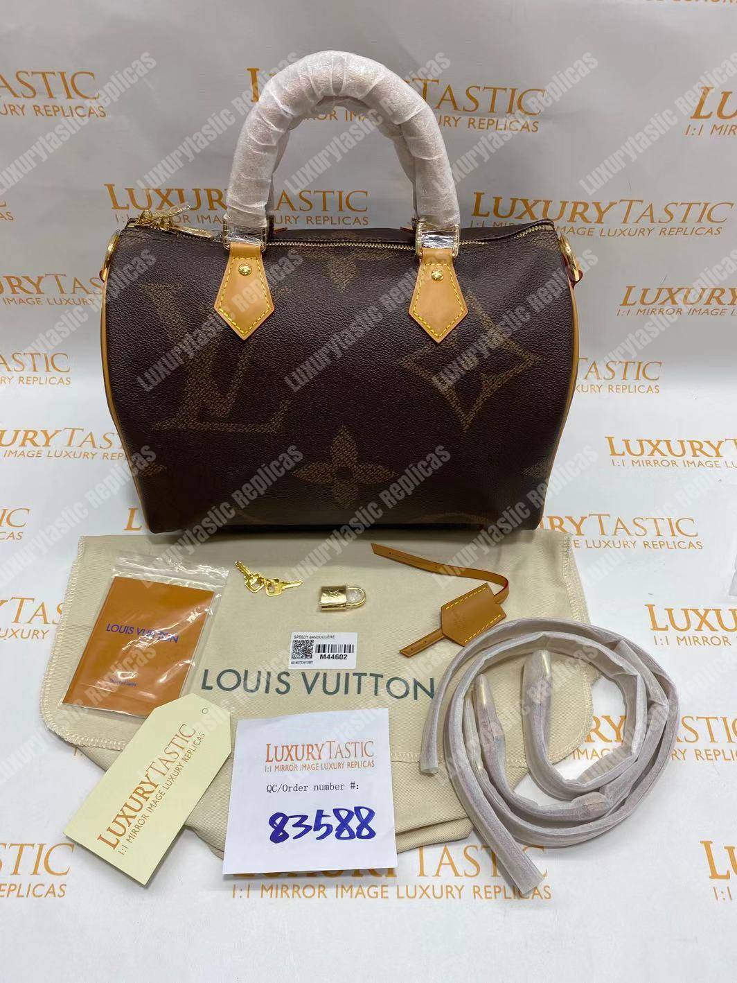LV Speedy Bandoulière 30 Monogram Giant