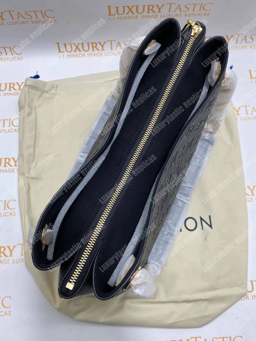 LV Surene MM Monogram Empreinte Leather Noir