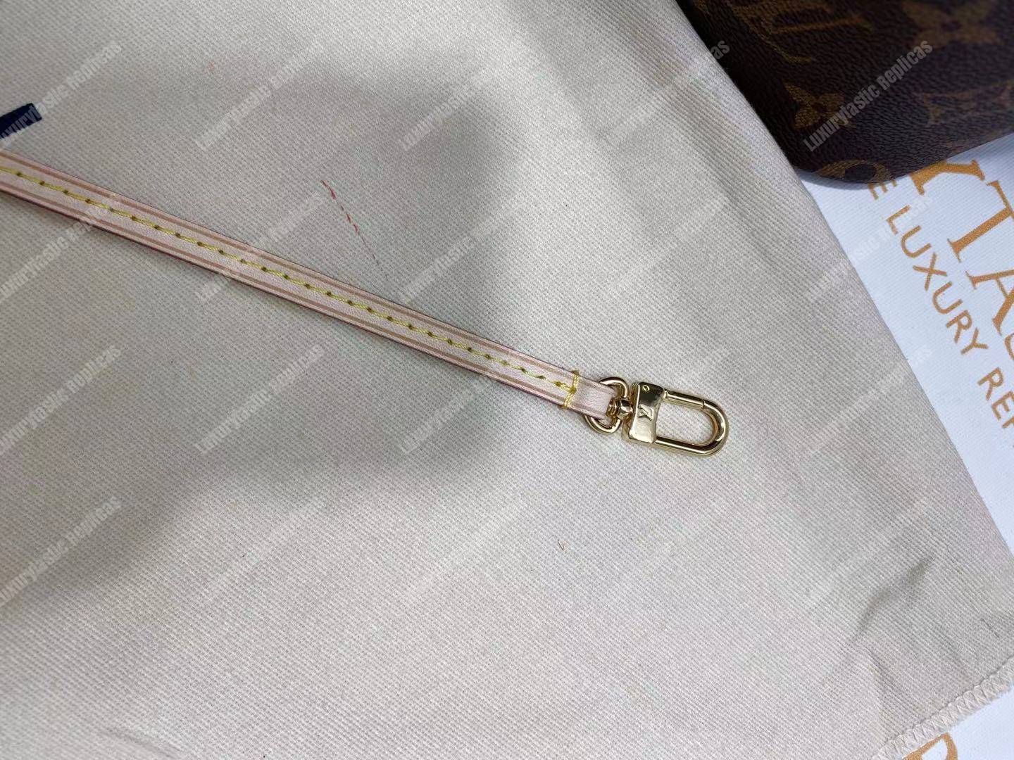 LV Neverfull GM Monogram Pivoine
