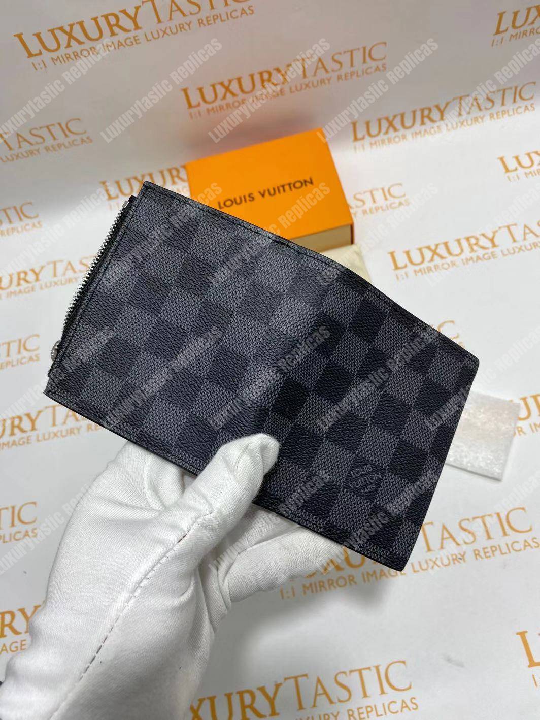 LV Smart Wallet Damier Graphite