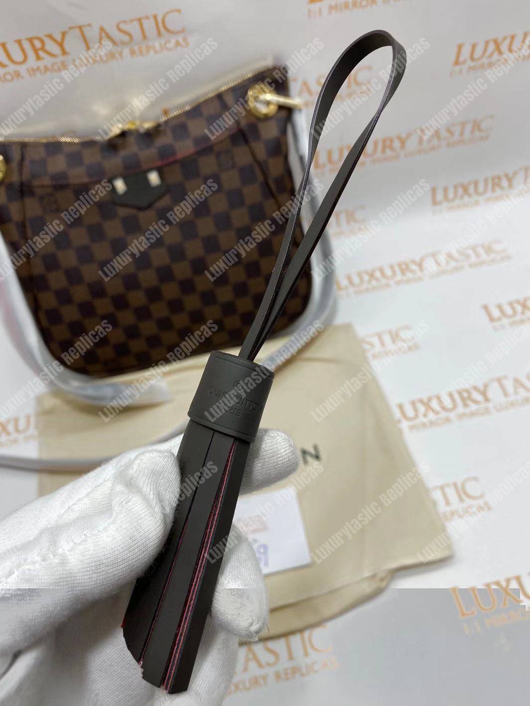 LV South Bank Besace Bag Damier Ebene