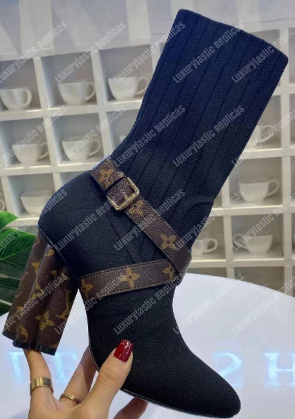 LV Silhouette Ankle Boot Monogram Canvas