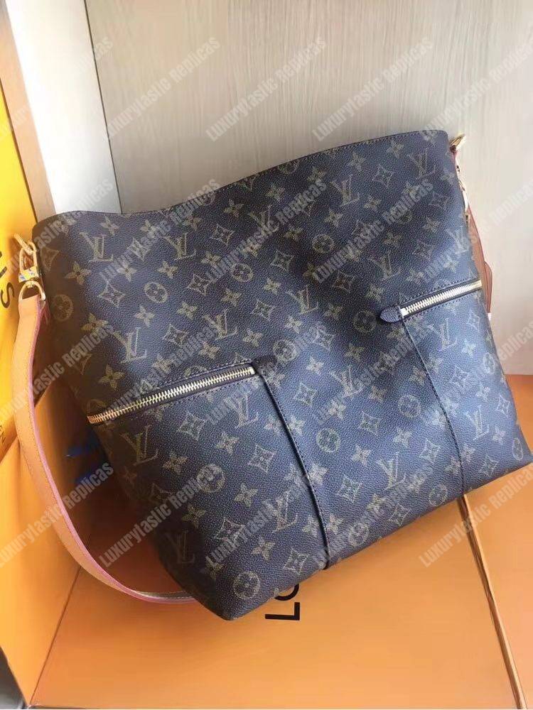 LV Melie Monogram Canvas Brown