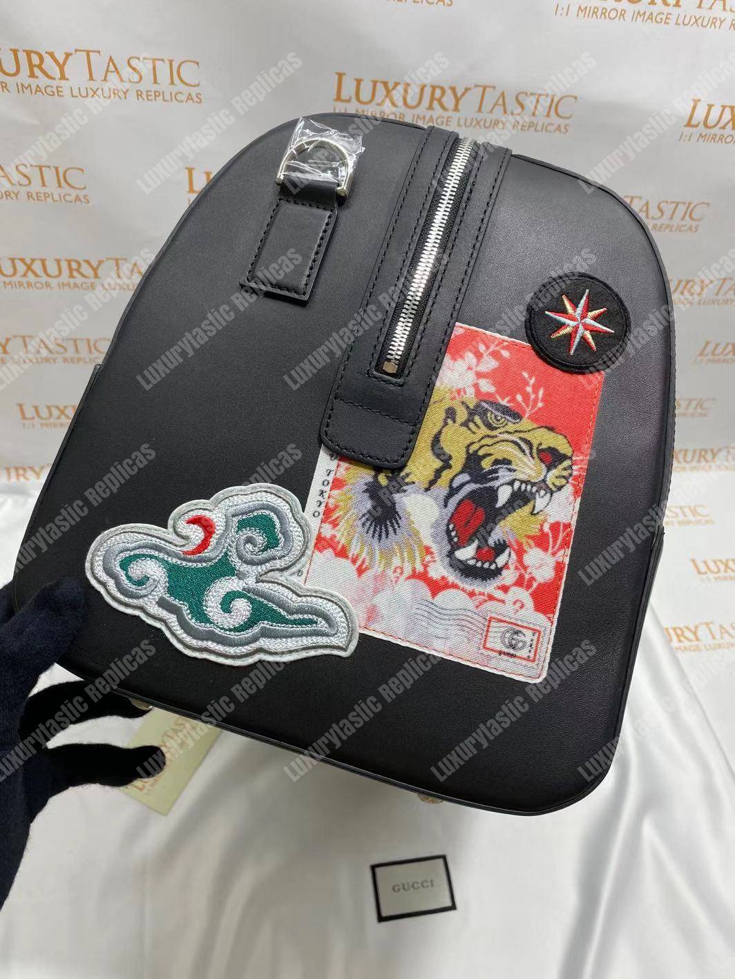 G*u*i night courrier soft gg sup*e carry-on duffle