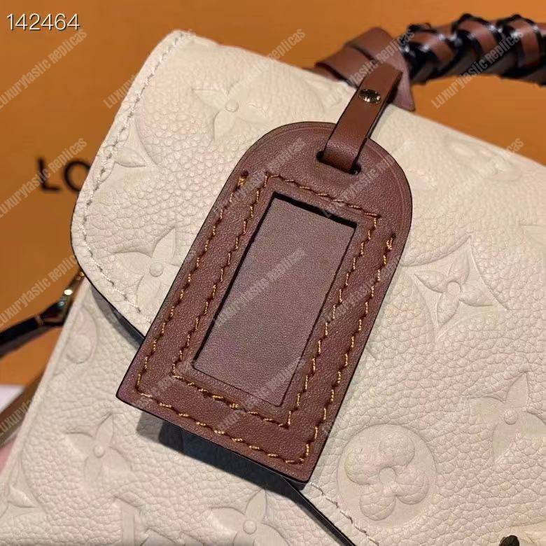 LV Pochette Metis Monogram Empreinte Crème Beige