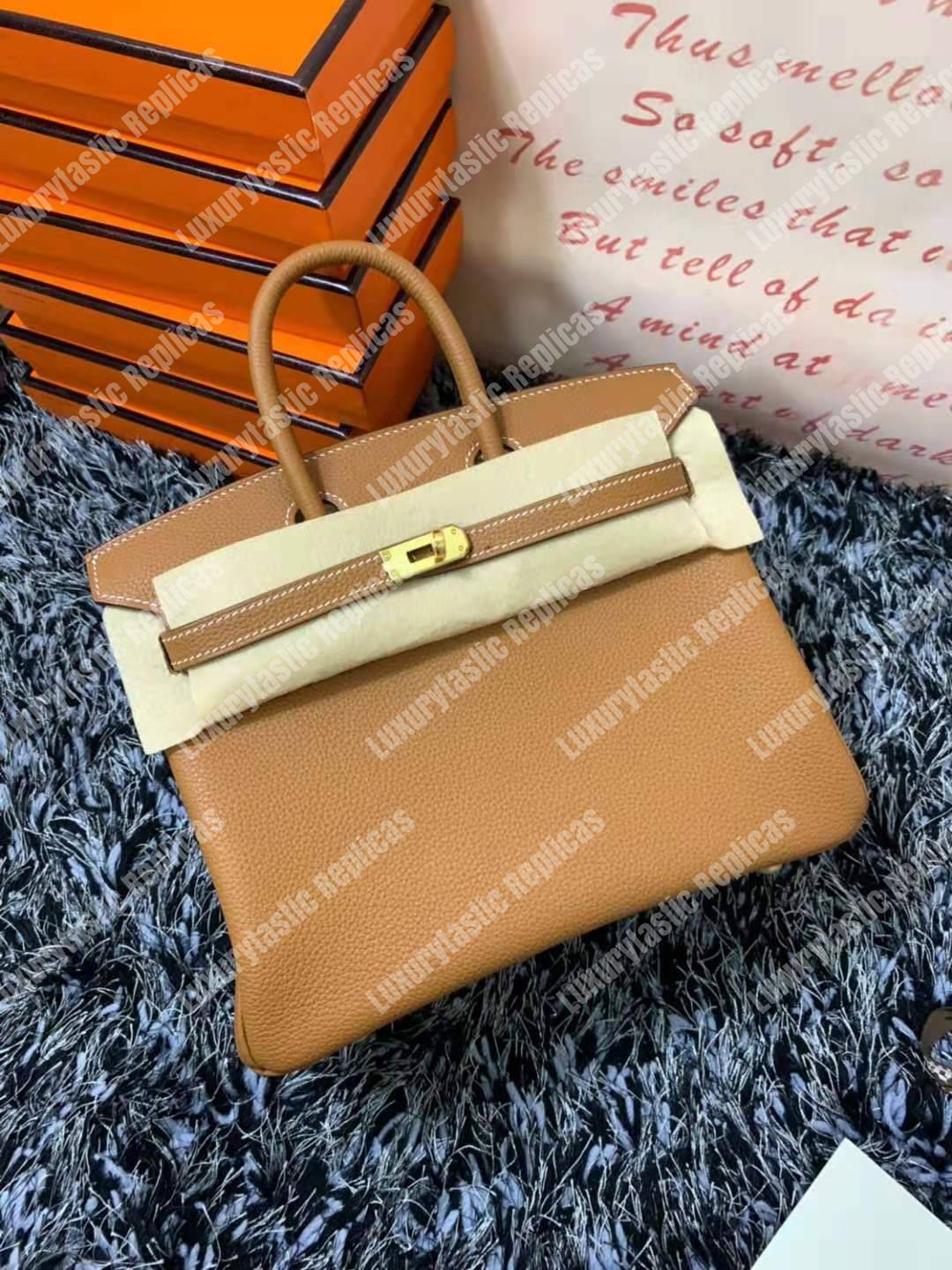 H**mes birkin 30cm togo gold
