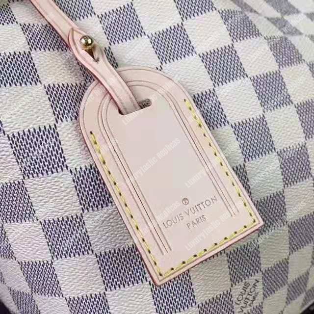 LV Graceful PM Damier Azur Rose Ballerine