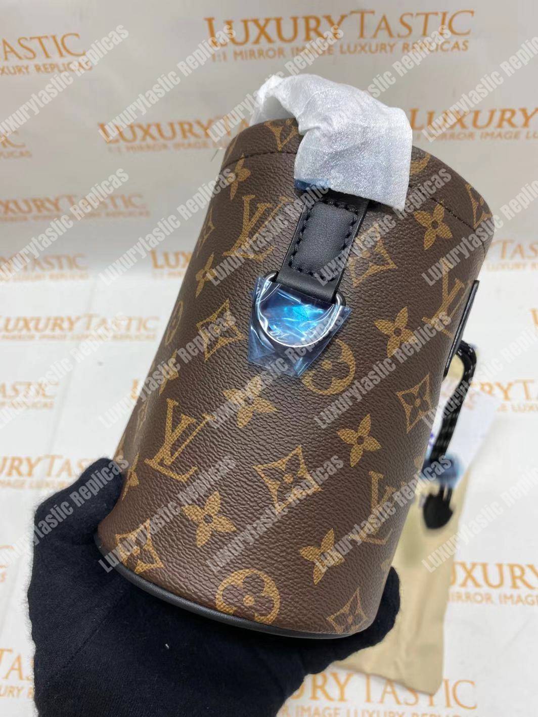 LV Chalk Nano Bag Monogram Marron