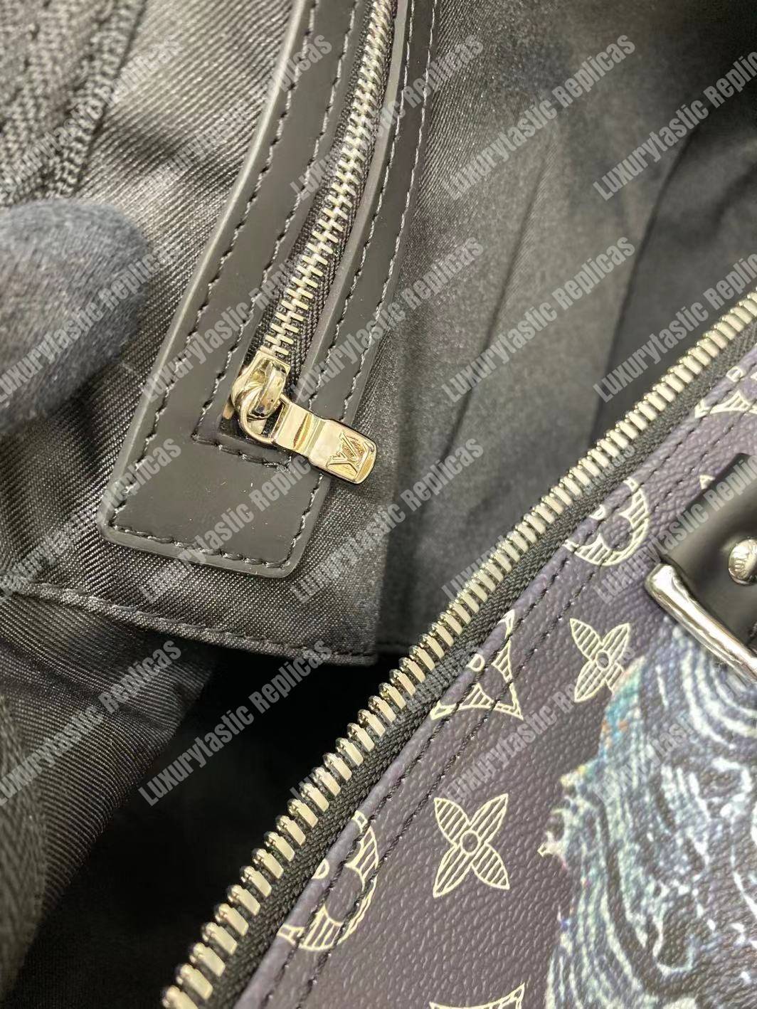 LV Keepall 45 Bandouliere Duffel Bag Monogram Canvas 2017