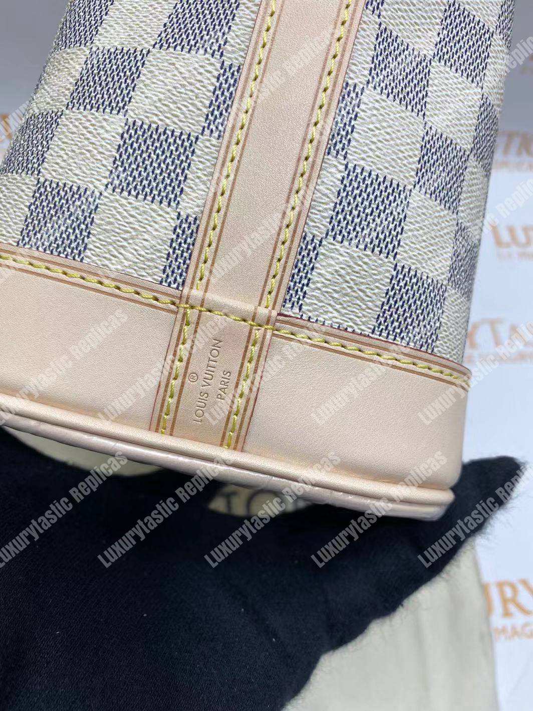 LV Noe BB Damier Azur Canvas