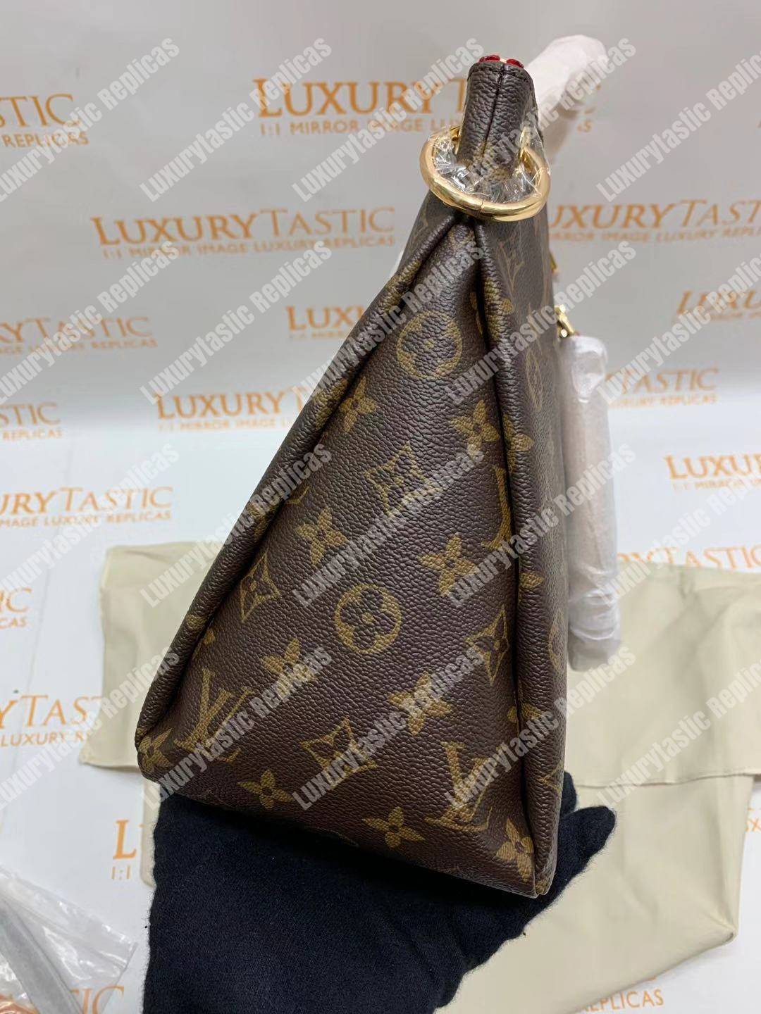LV Pallas Bag Monogram Canvas Cherry