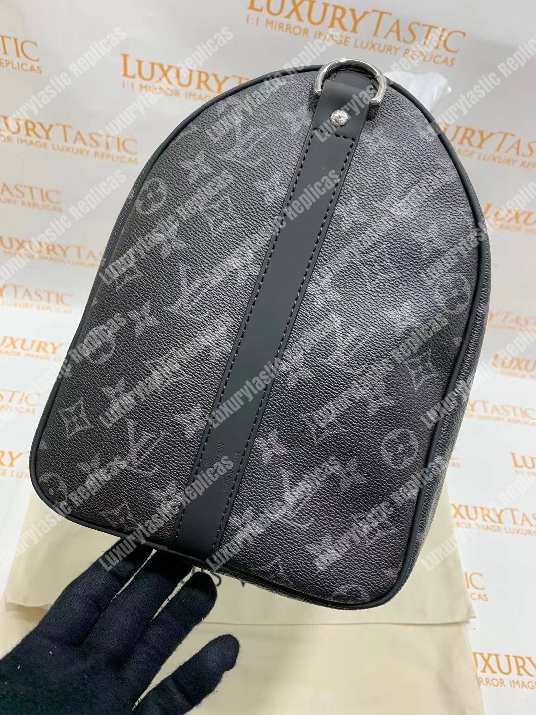 LV Keepall Bandouliere 45 Monogram Eclipse