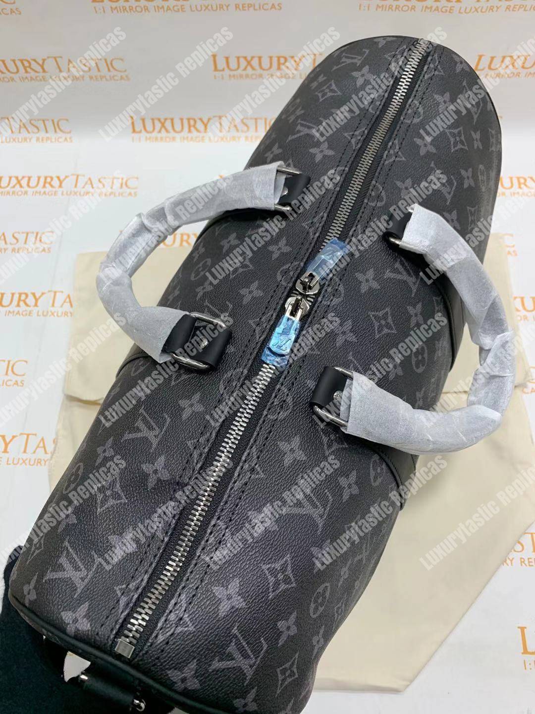 LV Keepall Bandouliere 45 Monogram Eclipse