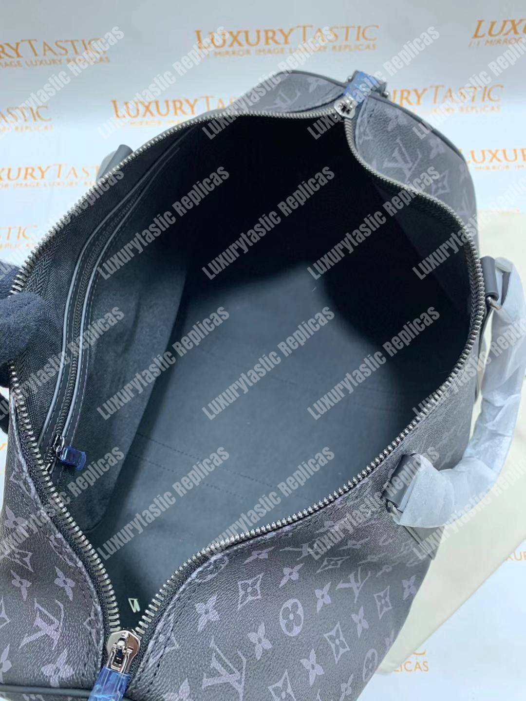 LV Keepall Bandouliere 45 Monogram Eclipse
