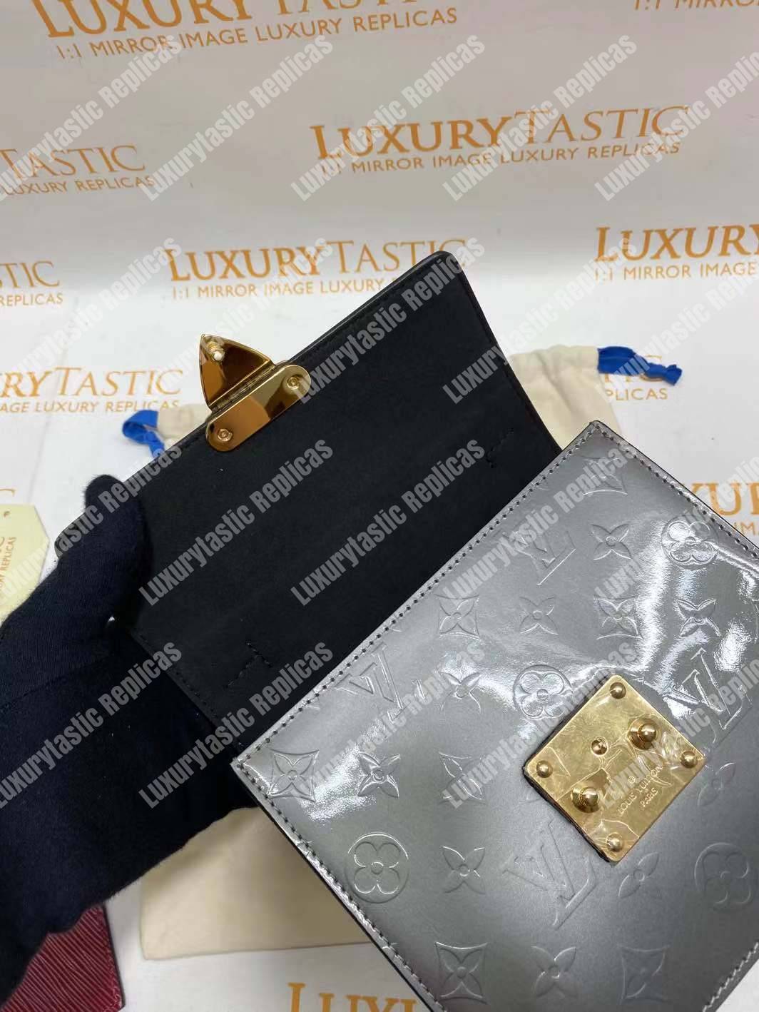 LV Spring Street Monogram Vernis Champagne Métallisé
