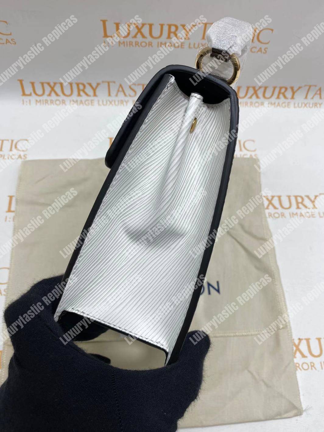 LV Spring Street Monogram Vernis Noir