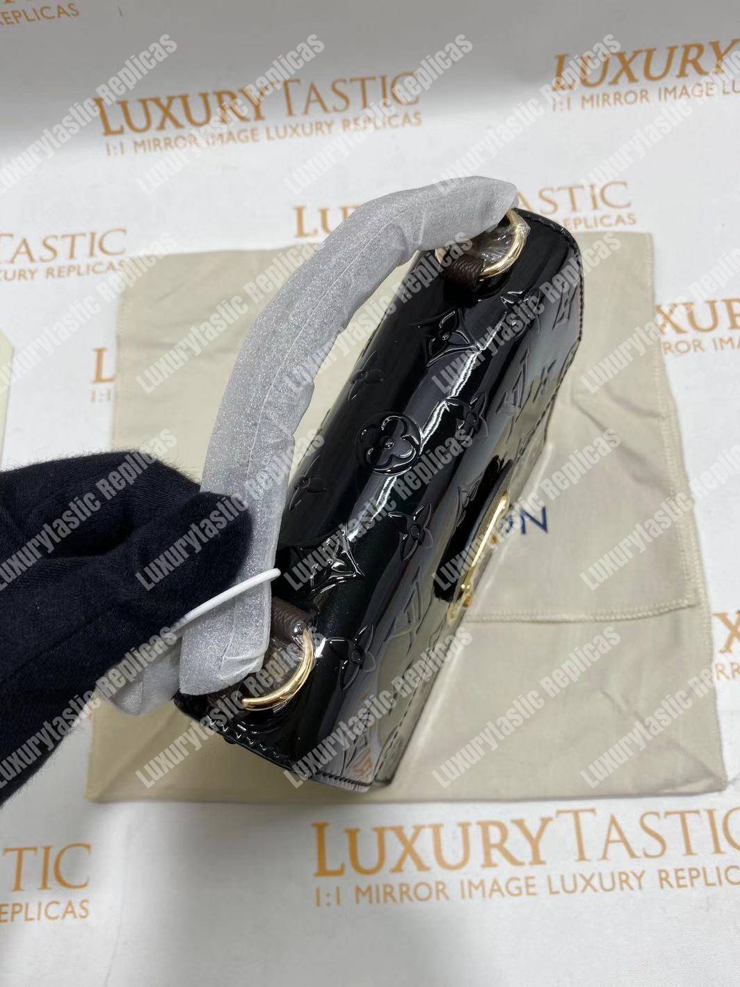 LV Spring Street Monogram Vernis Noir