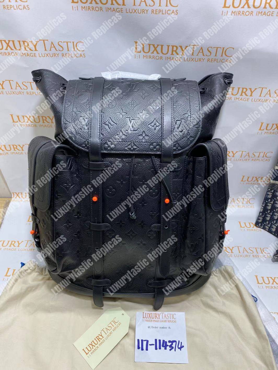 LV Christopher Backpack Monogram Virgil Abloh Limited Edition