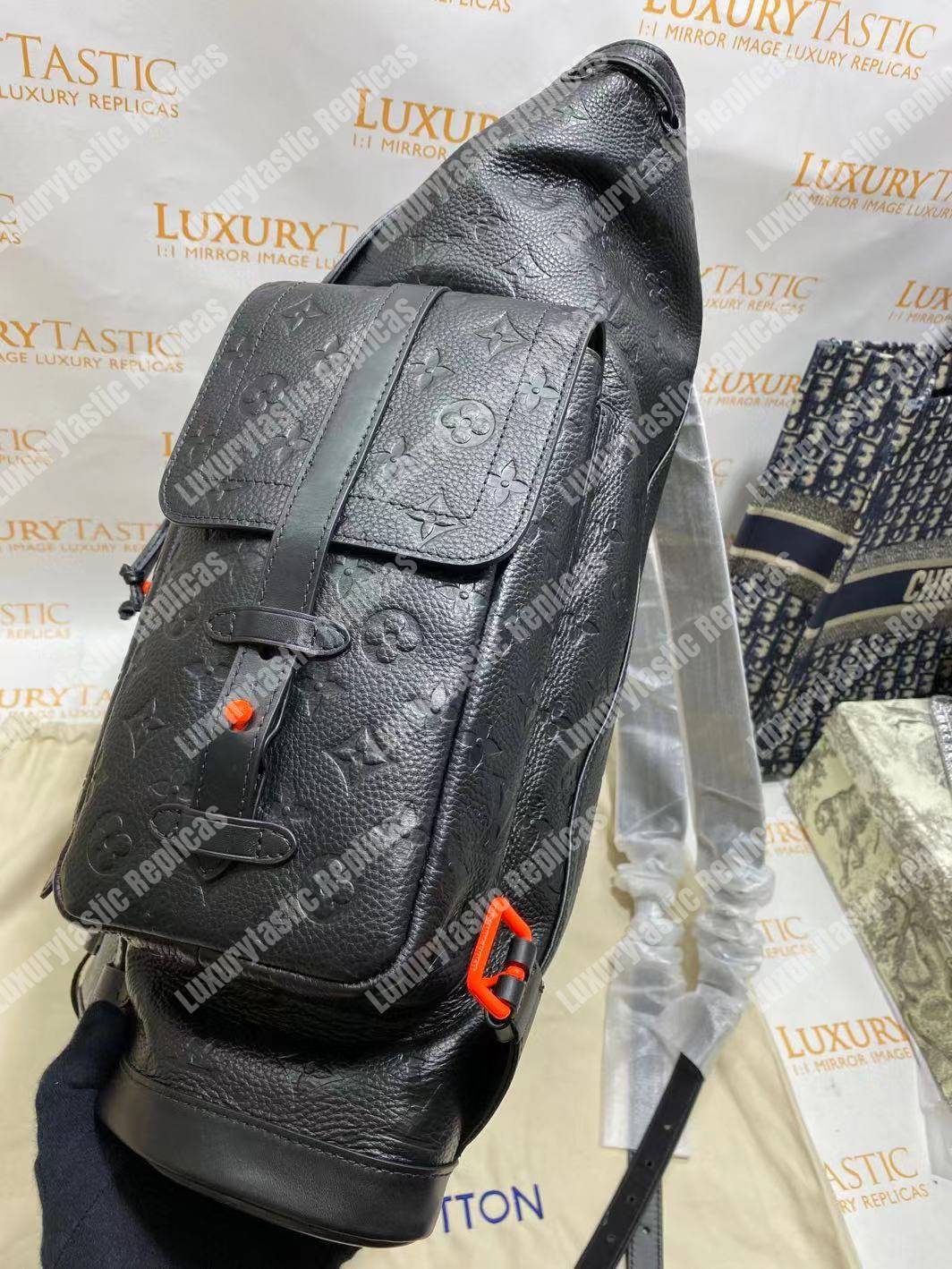 LV Christopher Backpack Monogram Virgil Abloh Limited Edition