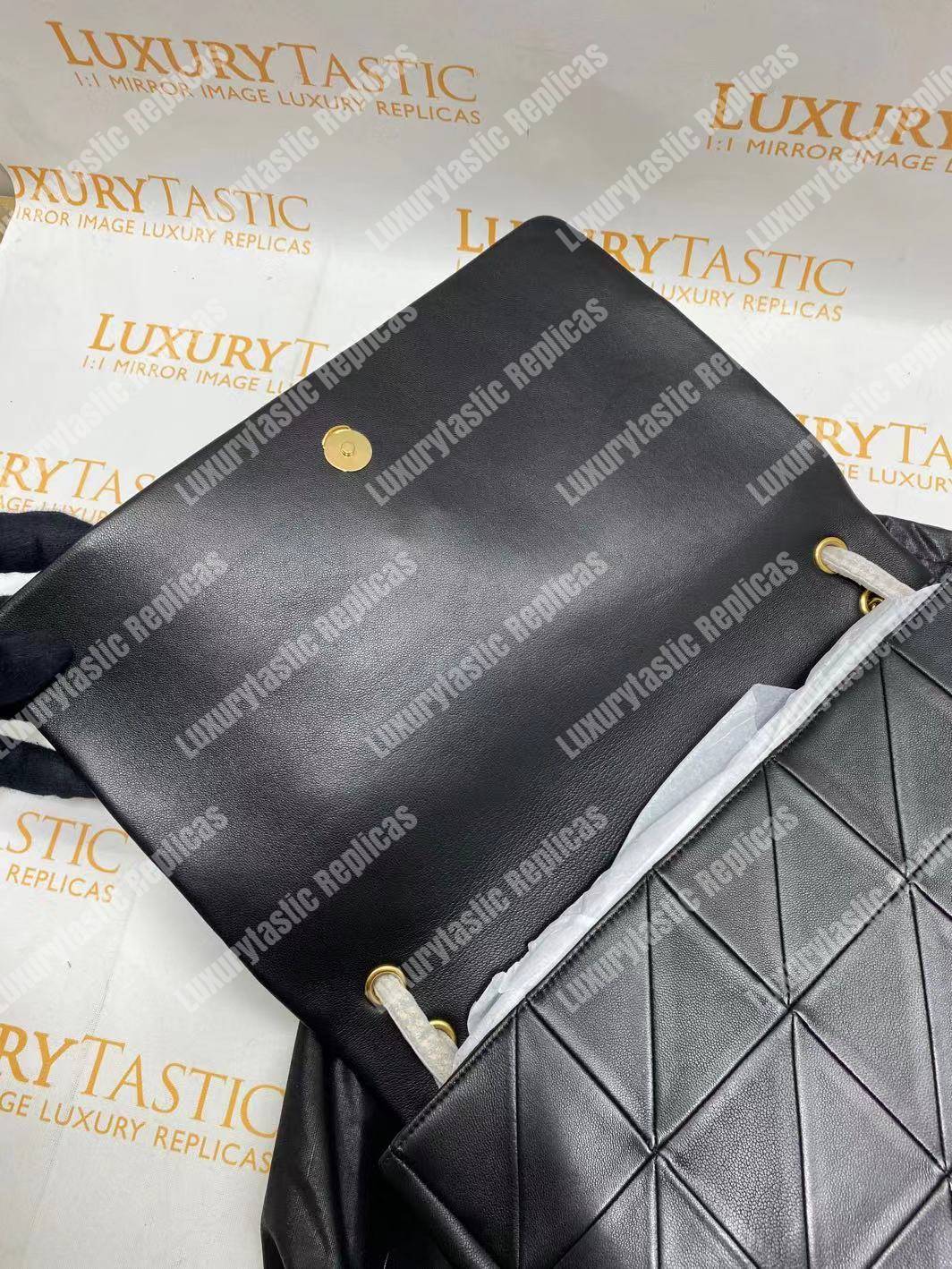 Saint Laurent Jamie Giant Black “CARRÉ RIVE GAUCHE “