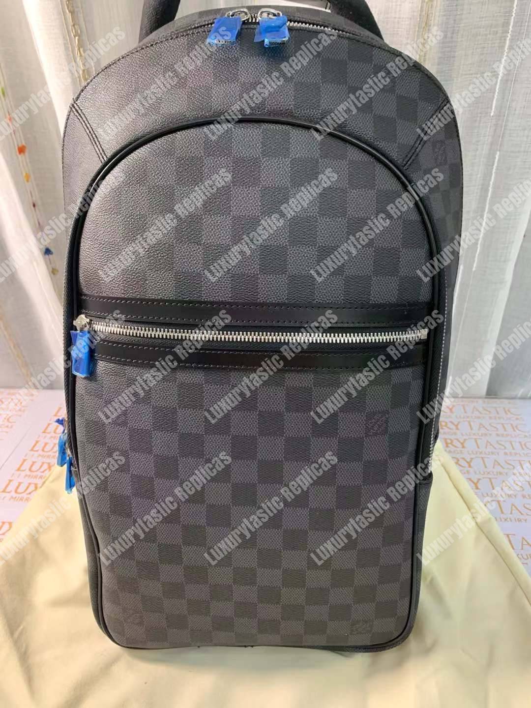 LV Michael Damier Graphite Canvas