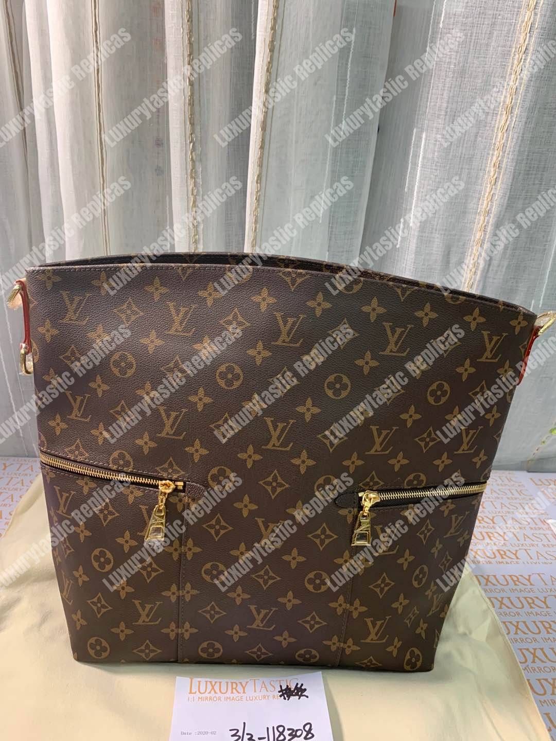 LV Melie Monogram Canvas Brown