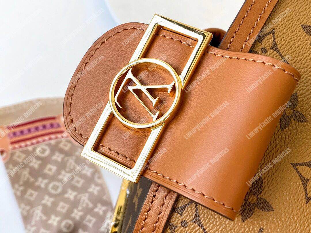 LV Dauphine Backpack PM Monogram And Monogram Reverse