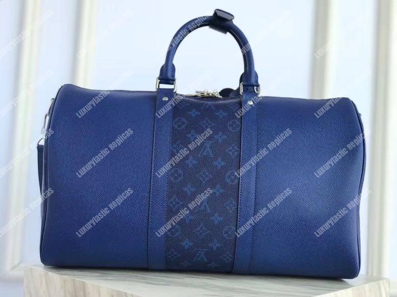 LV Keepall Bandouliere 50 Cobalt