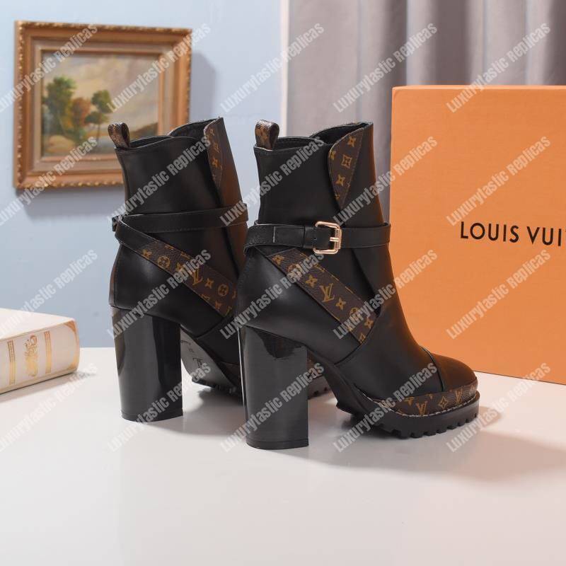 LV Star Trail Ankle Boot Supple Calfskin