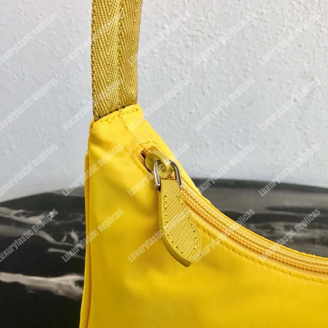 Pra*a re-edition 2000 nylon mini-bag yellow