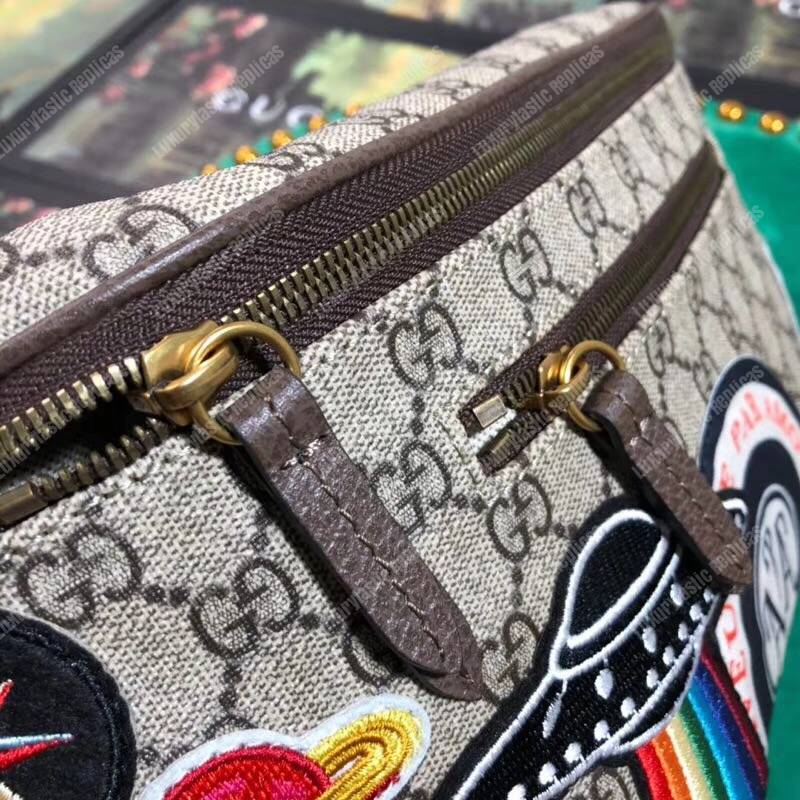 G*u*i courrier gg sup*e belt bag beige/ebony