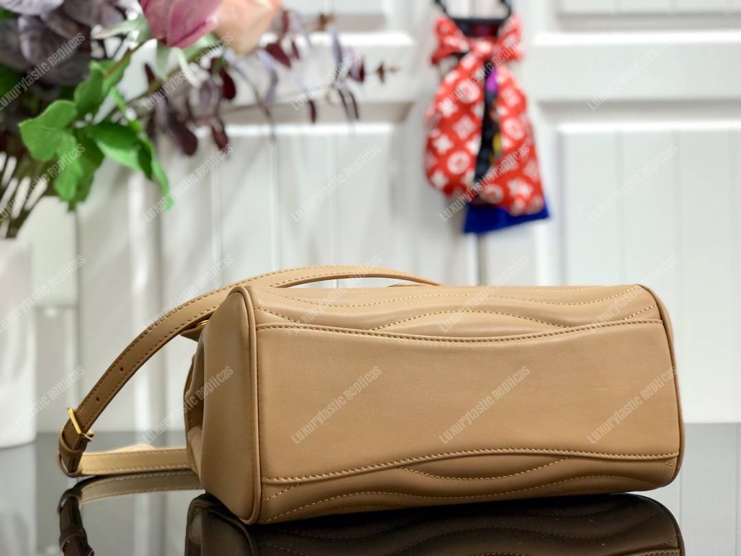 LV New Wave Tophandle Handbag Hazelnut