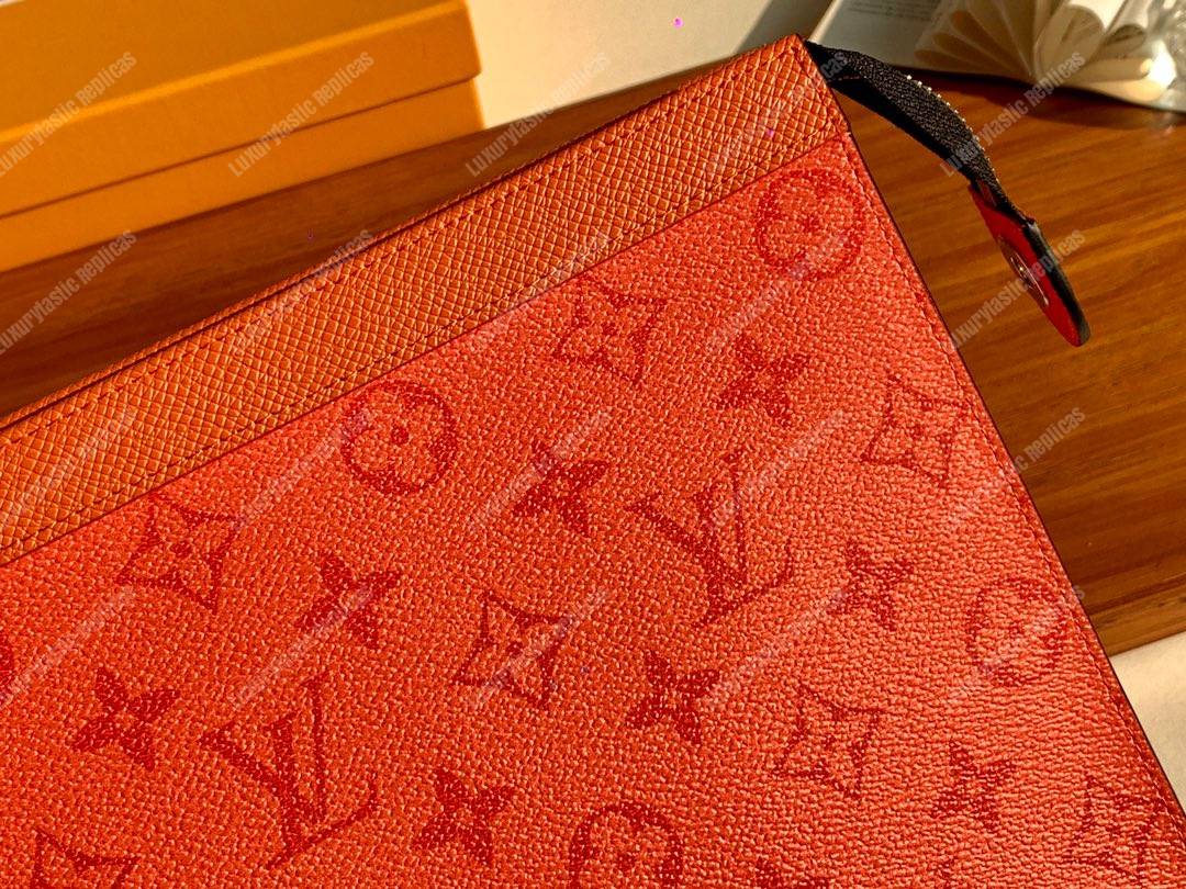 LV Pochette Voyage MM Orange