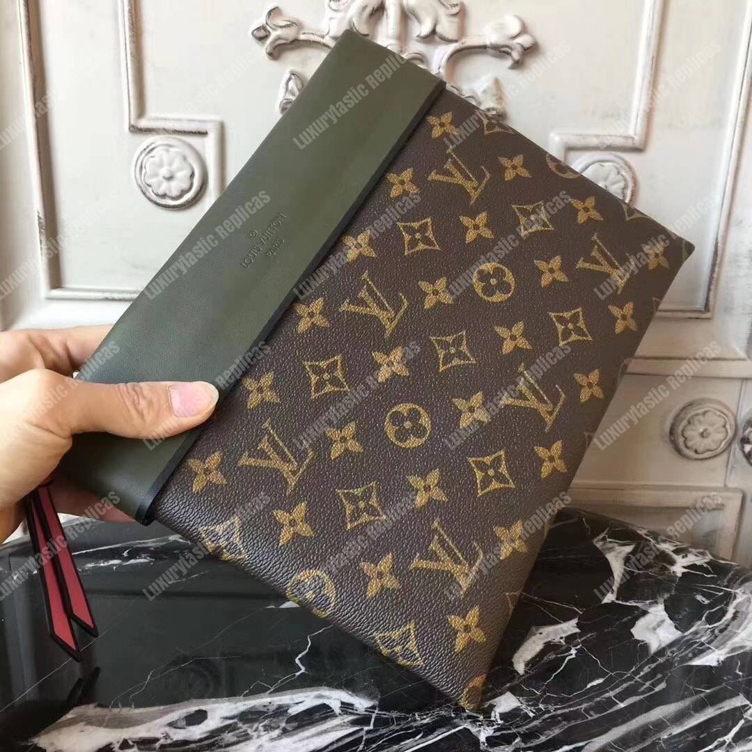LV Pochette Tuileries Monogram Coated Canvas