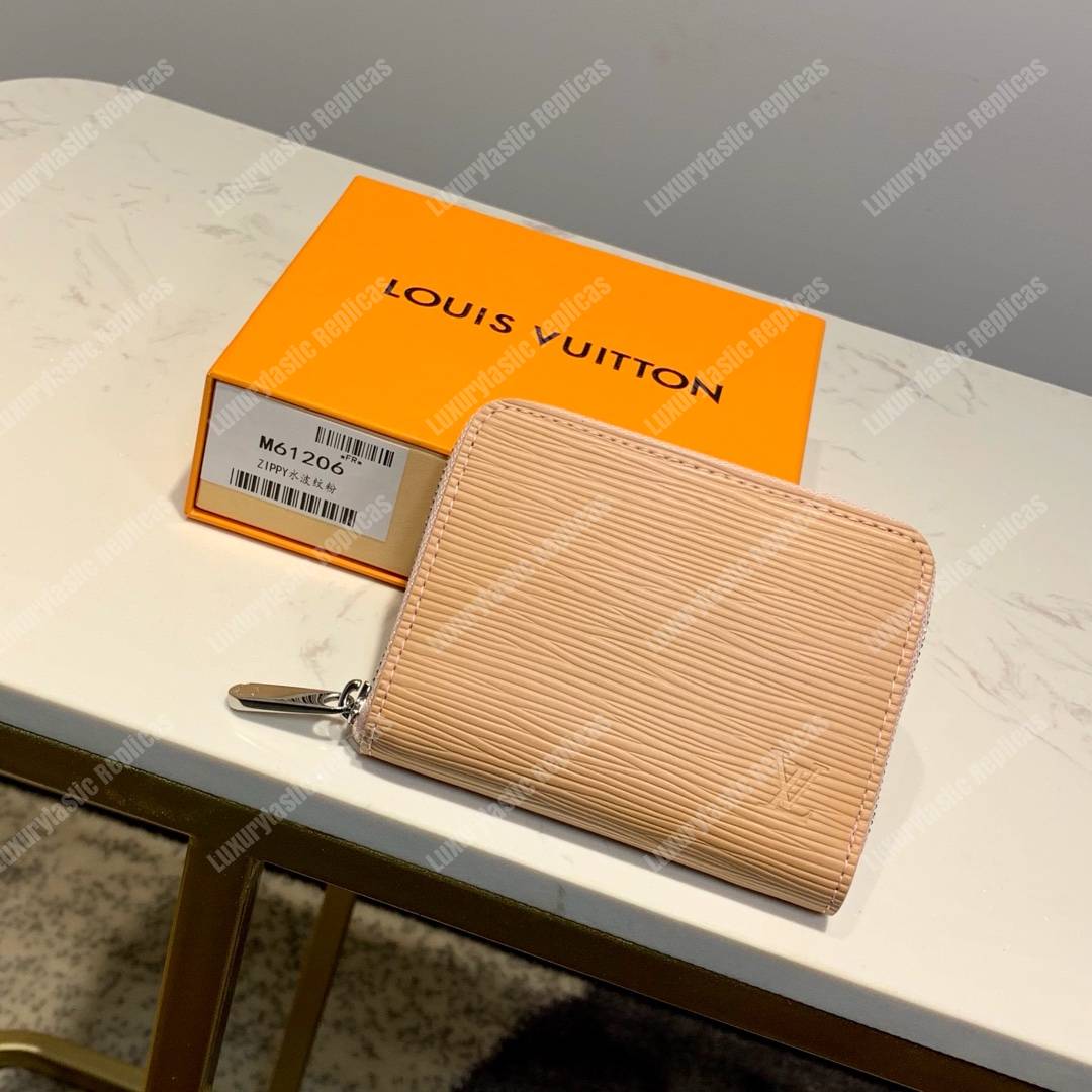 LV Zippy Coin Purse Epi Leather Vanilla