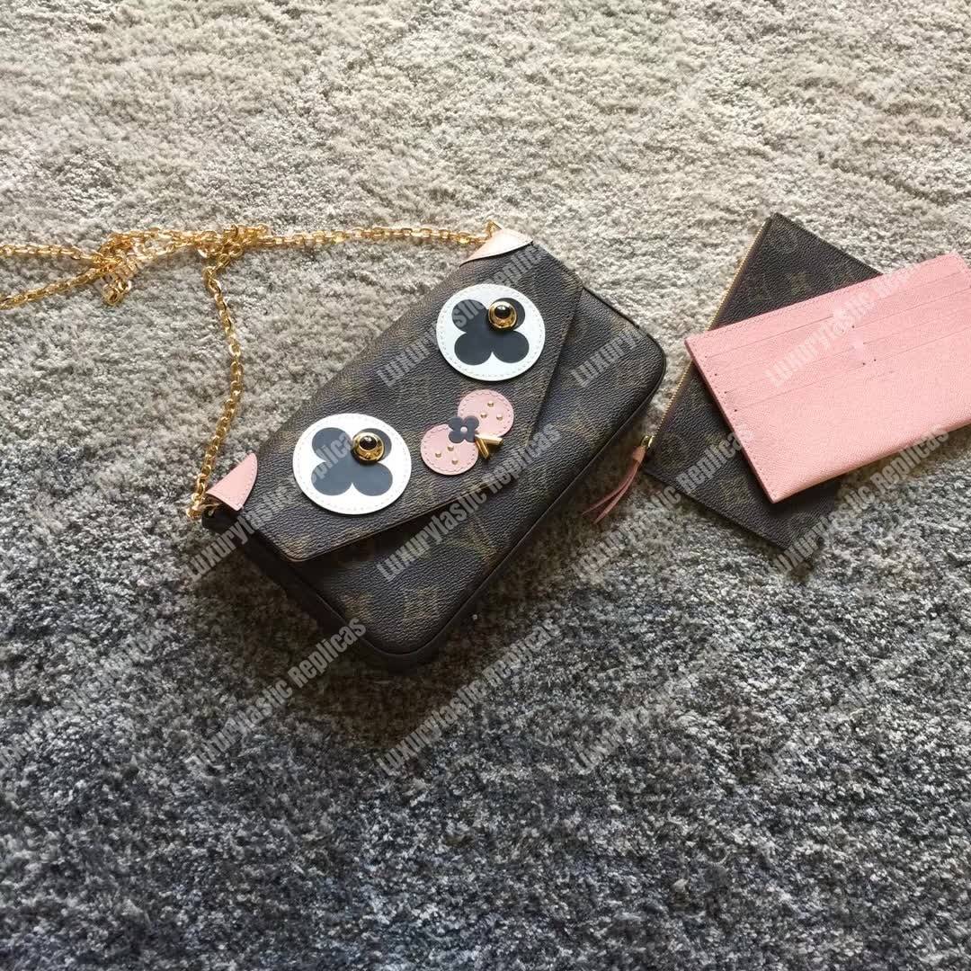 LV Pochette Felicie Monogram