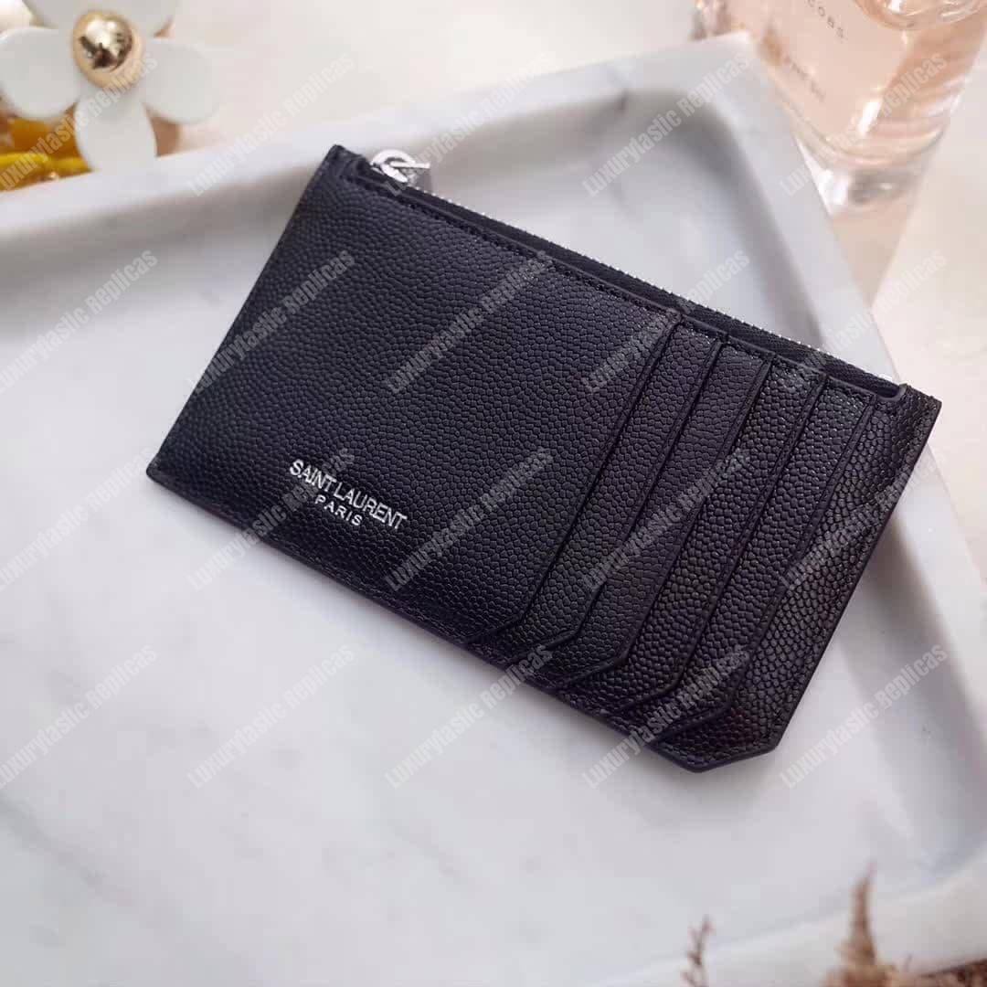Saint Laurent Paris 5 Fragments Zip Pouch