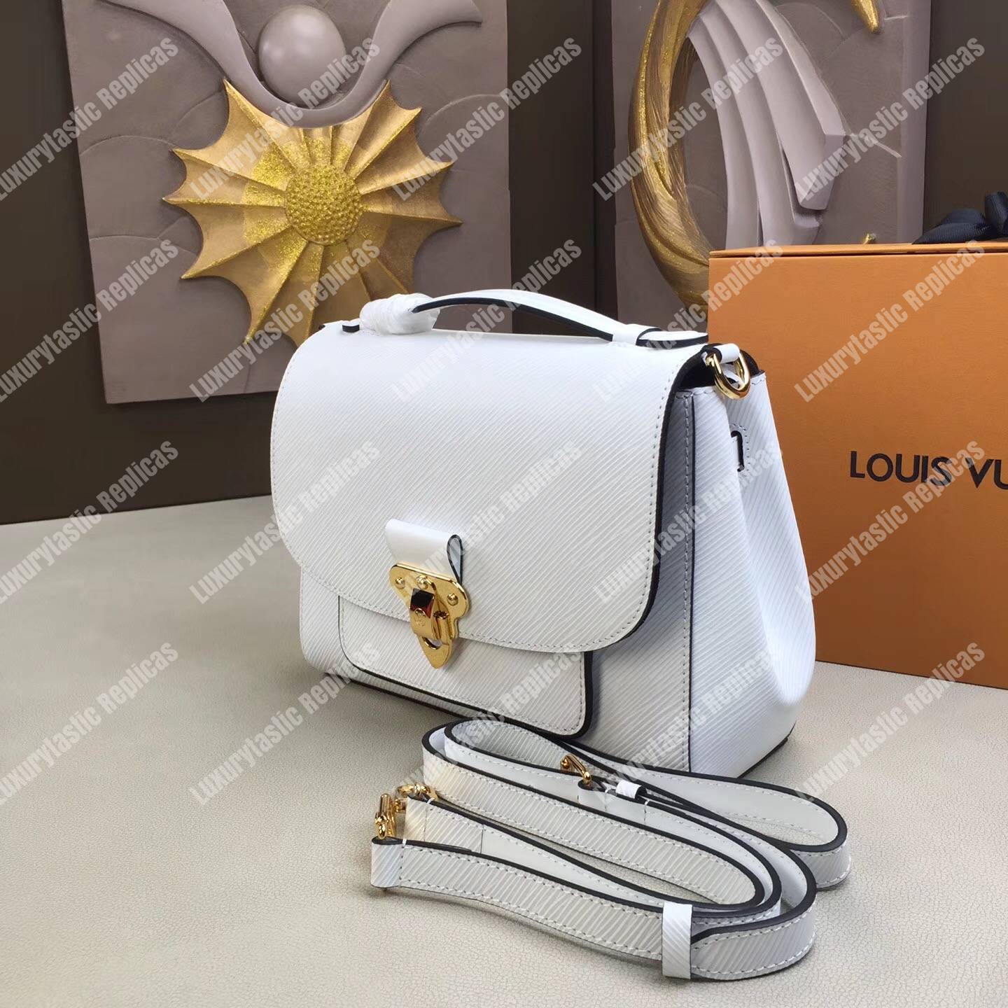 LV Boccador Bag White
