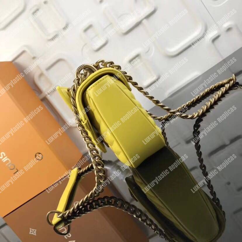LV New Wave Chain Bag PM Yellow
