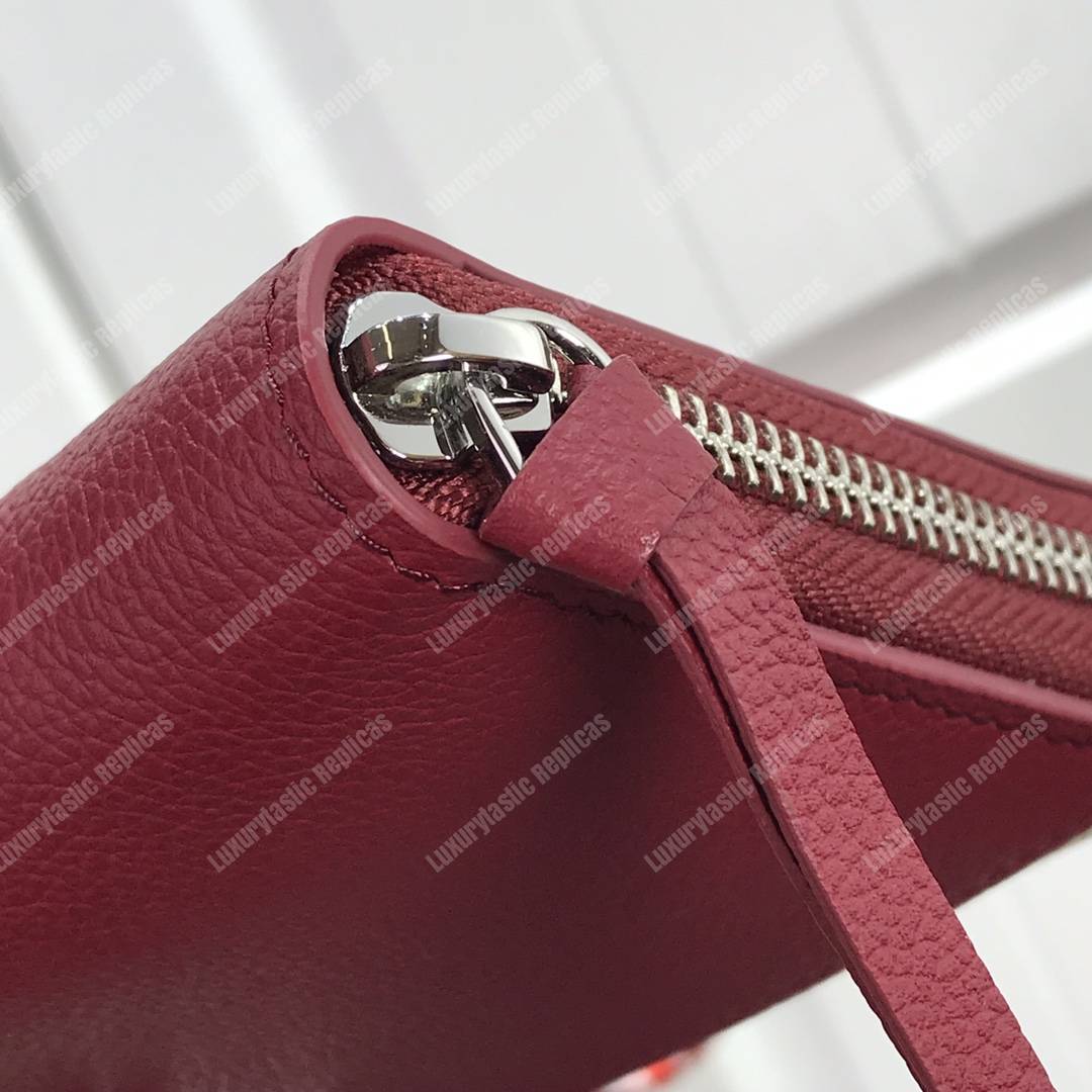 LV Lockme Zippy Wallet Lie de Vin