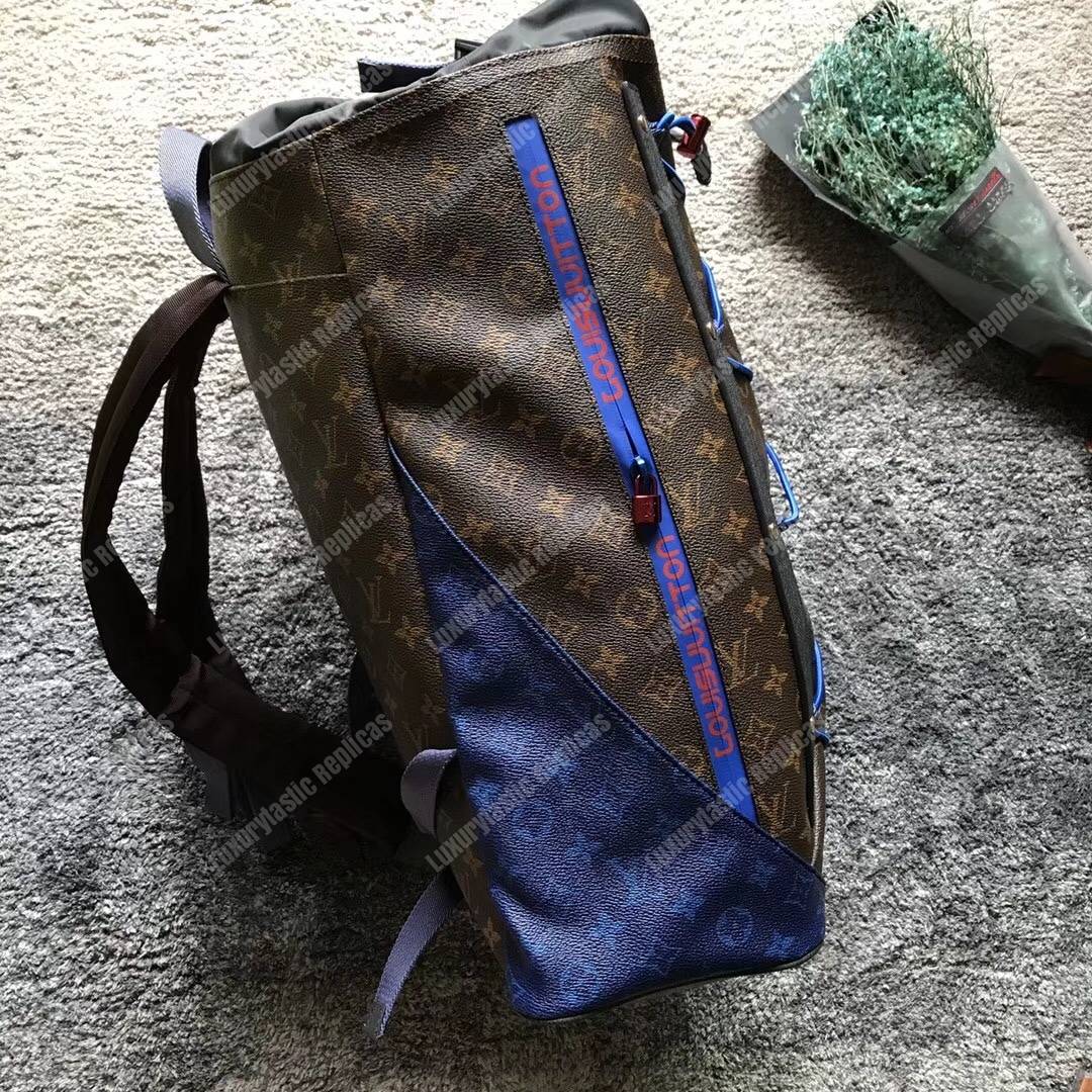 LV Backpack 2 Monogram Canvas Brown