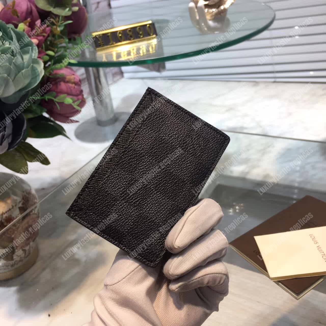 LV Neo Porte Cartes Card Holder Damier Graphite