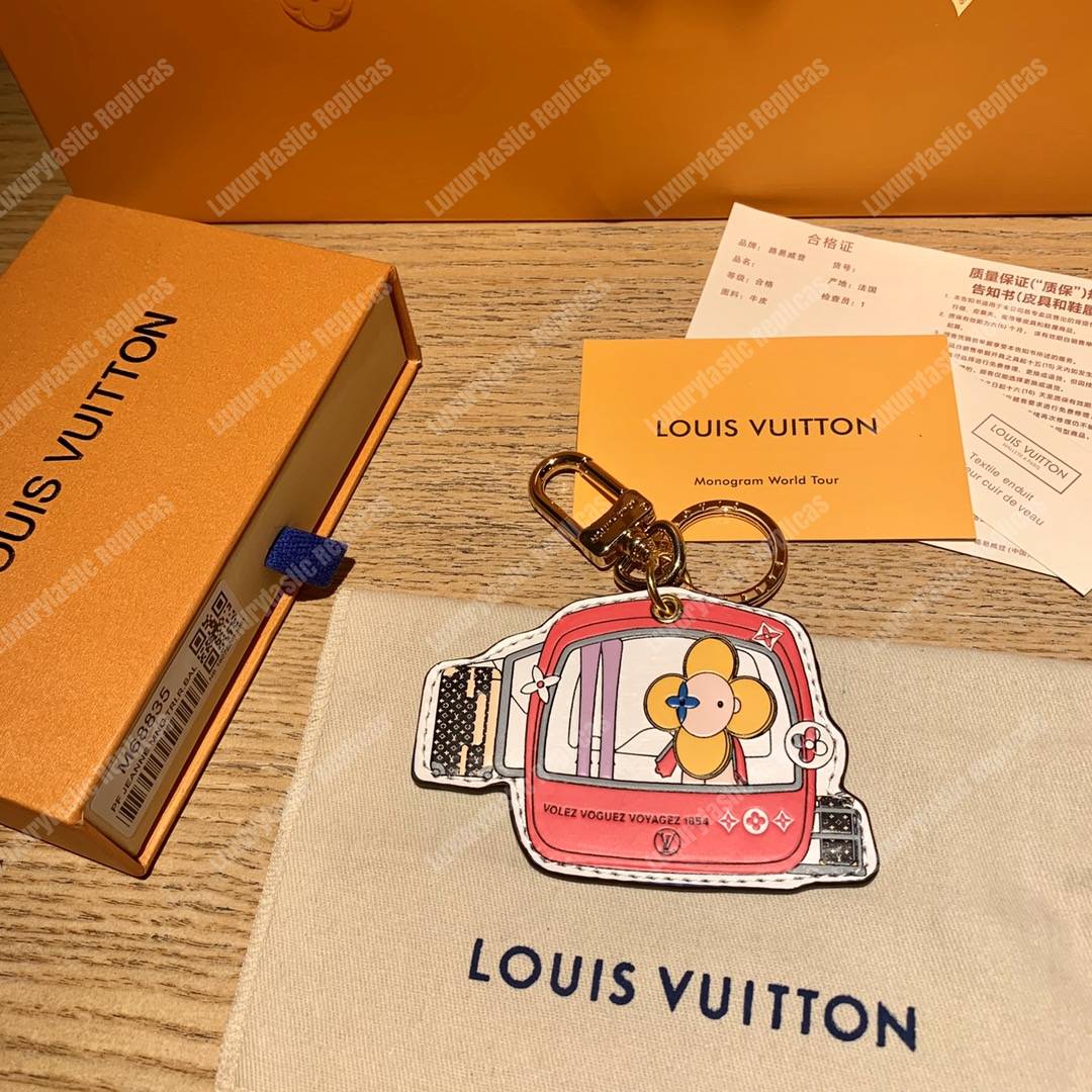 LV Vivienne Xmas Bag Charm And Key Holder