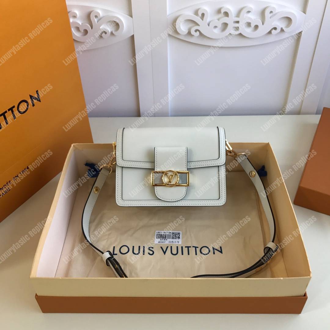 LV Dauphine MM White