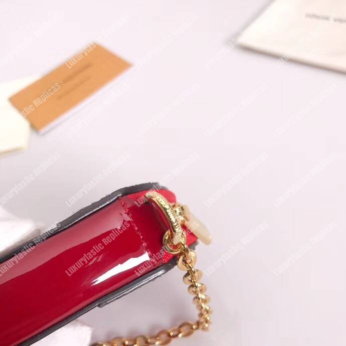 LV Micro Boite Chapeau Red