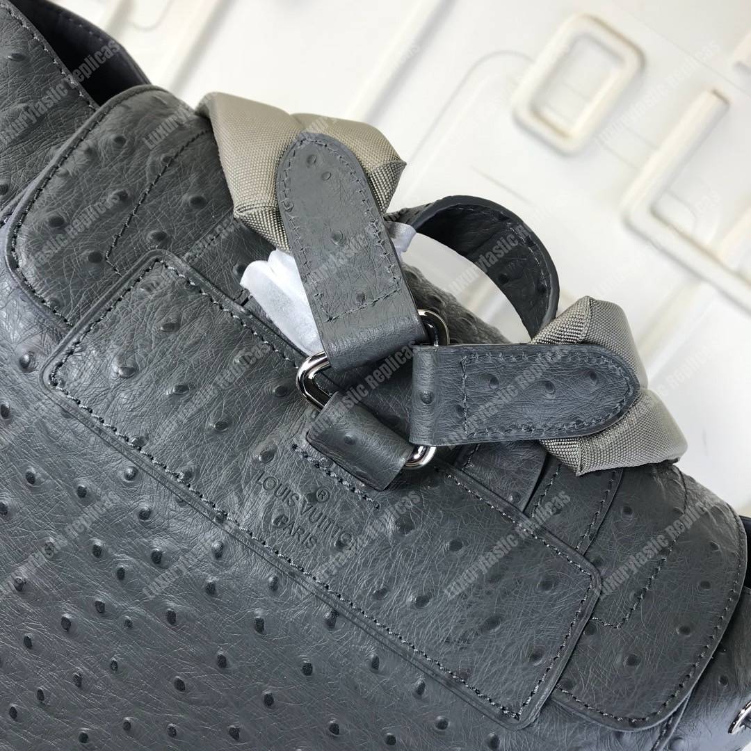 LV Christopher Backpack Autruche